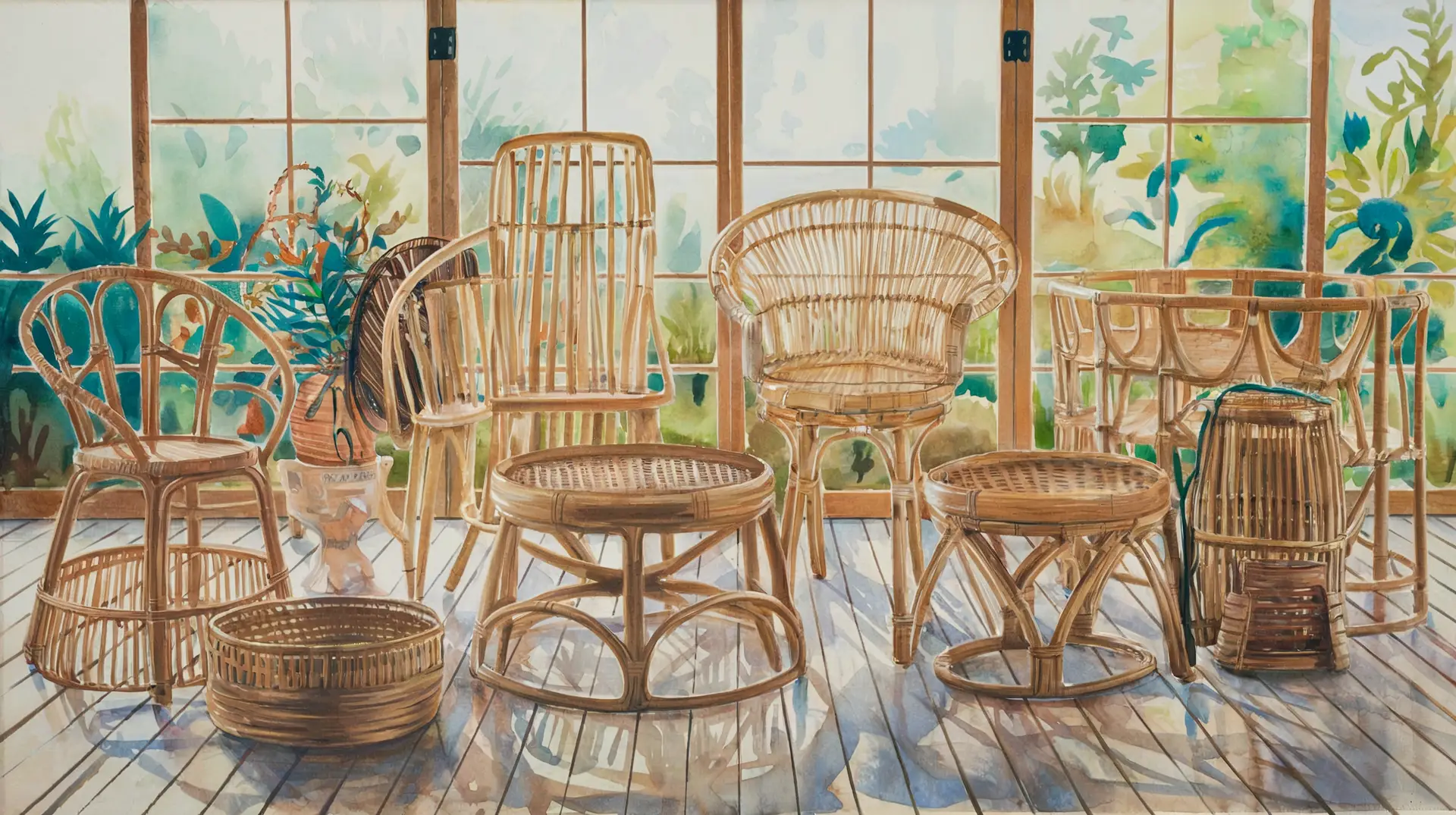 Choosing Your Rattan and Wood (The Marriage of Wicker and Tree)