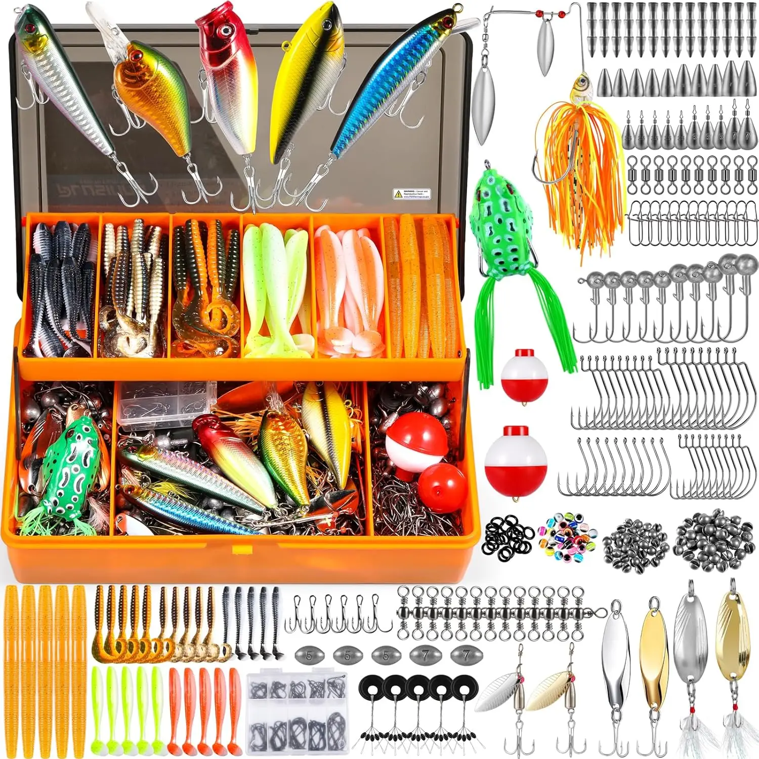 Catch More Fish: The Ultimate PLUSINNO Fishing Lure Kit Review!