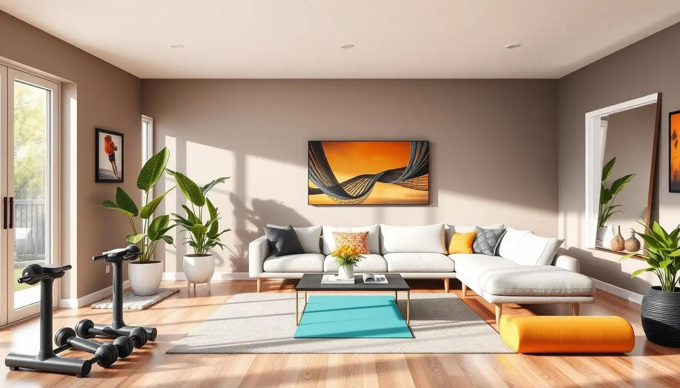 Transform Your Living Room into a Home Gym: The Ultimate Guide to Fitness at Home