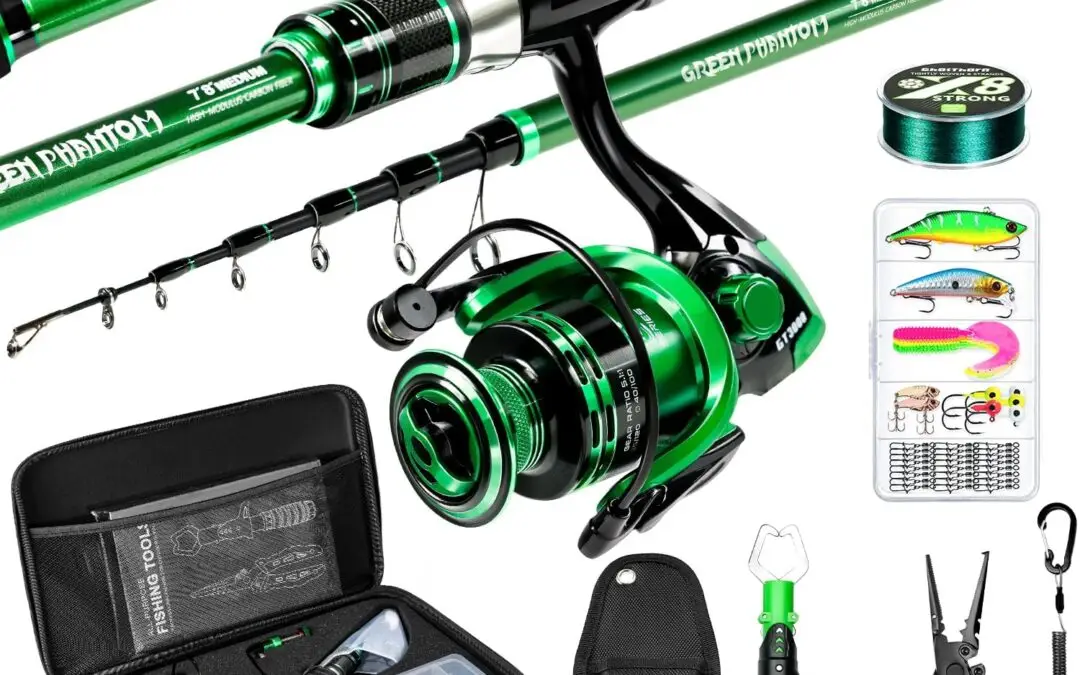 Reel in the Adventure: Ghosthorn Fishing Rod & Reel Combo for Every Angler!