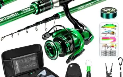 Reel in the Adventure: Ghosthorn Fishing Rod & Reel Combo for Every Angler!