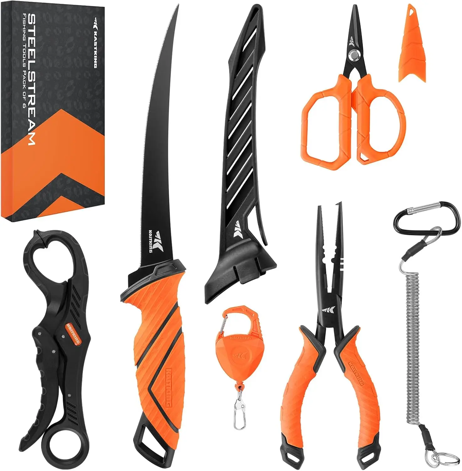 Ultimate Fishing Gear: KastKing SteelStream 6pc Tool Kit Review