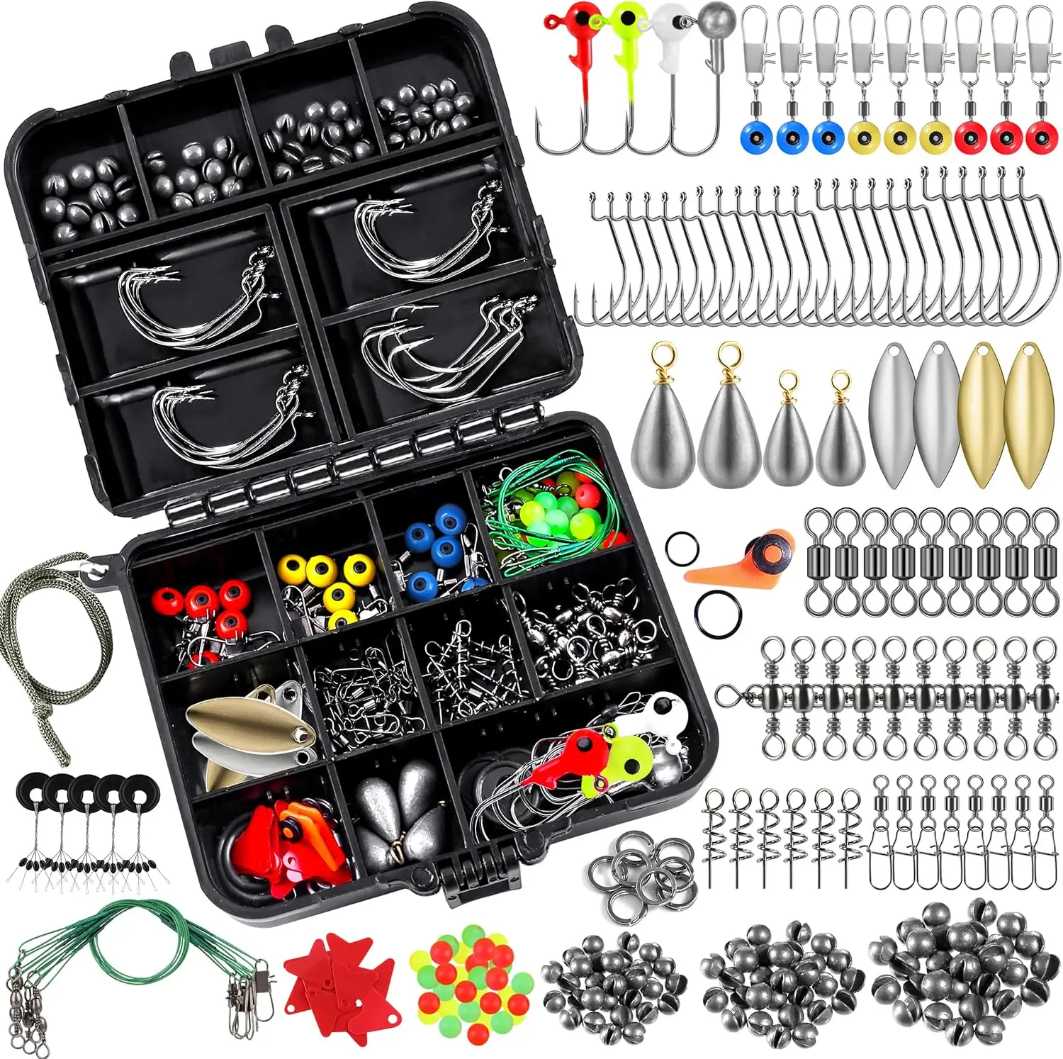 Ultimate Fishing Gear: TOPFORT 187/343pcs Tackle Kit Review