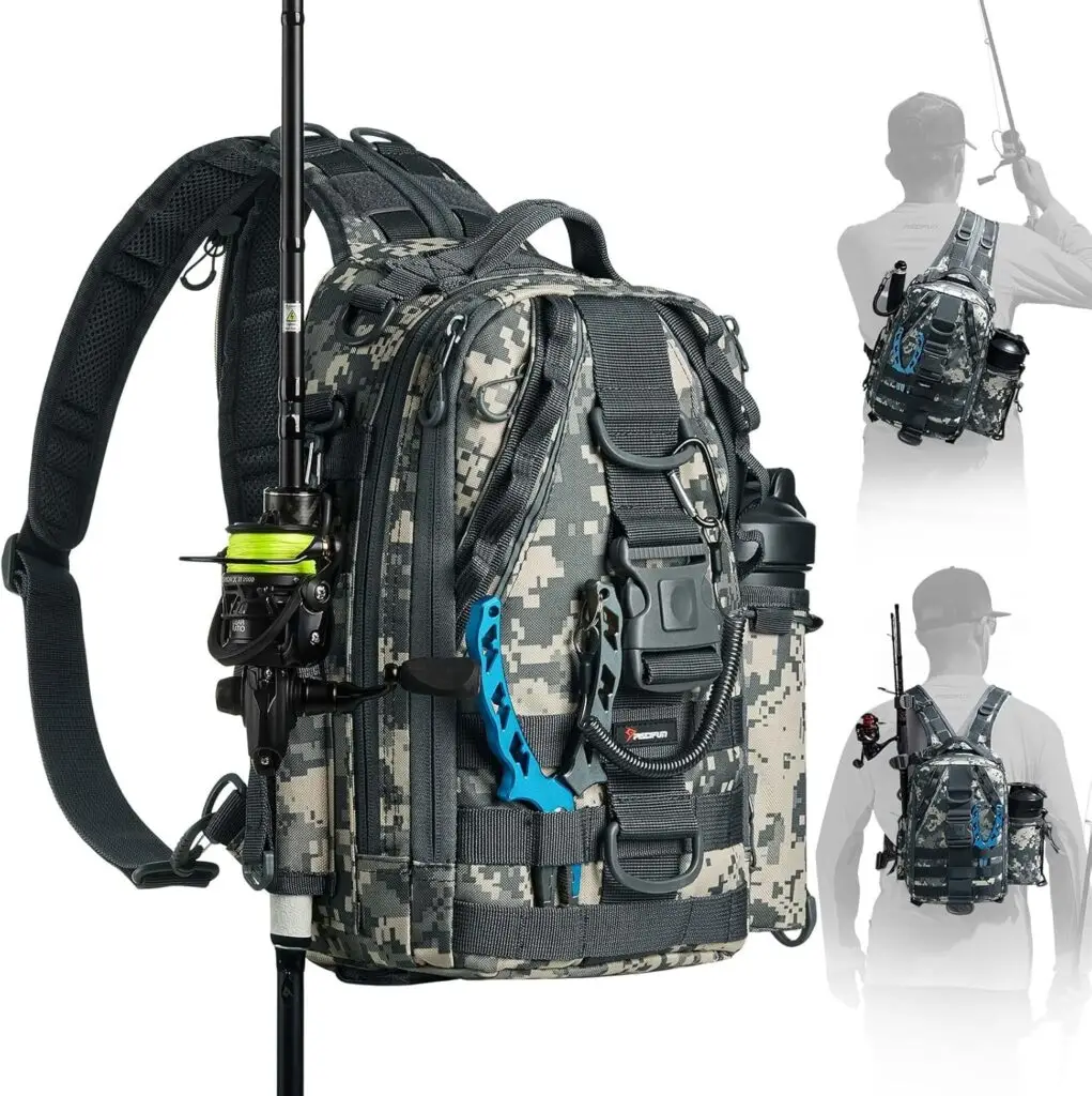 Current image: Cast Away in Style: Review of the Piscifun Fishing Backpack with Rod Holder
