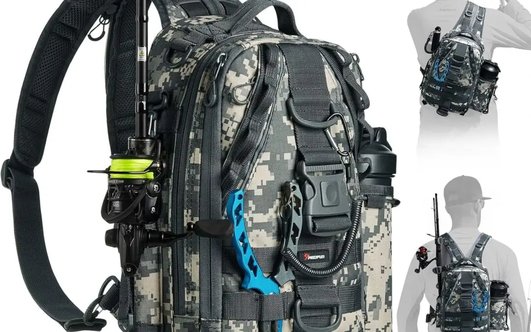 Cast Away in Style: Review of the Piscifun Fishing Backpack with Rod Holder
