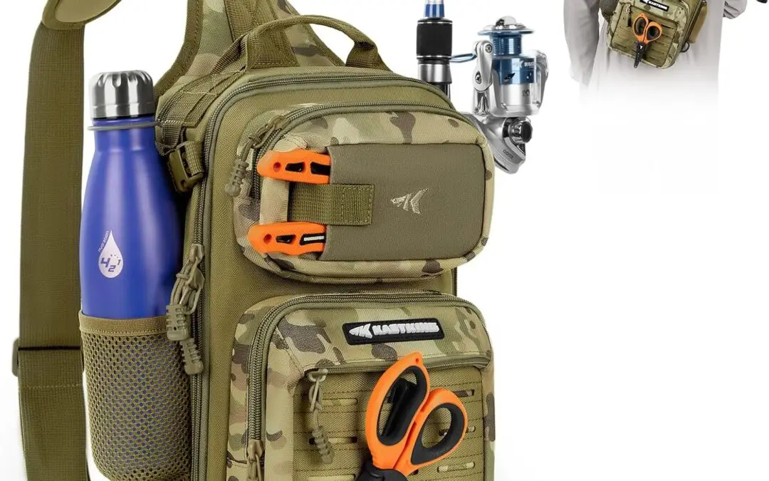 KastKing BlowBak Tactical Sling: The Ultimate Lightweight Fishing Backpack for Gear Enthusiasts!