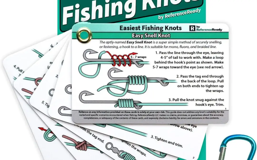 Master Fishing Fast: The Ultimate Waterproof Guide to Tying 12 Easy Knots!
