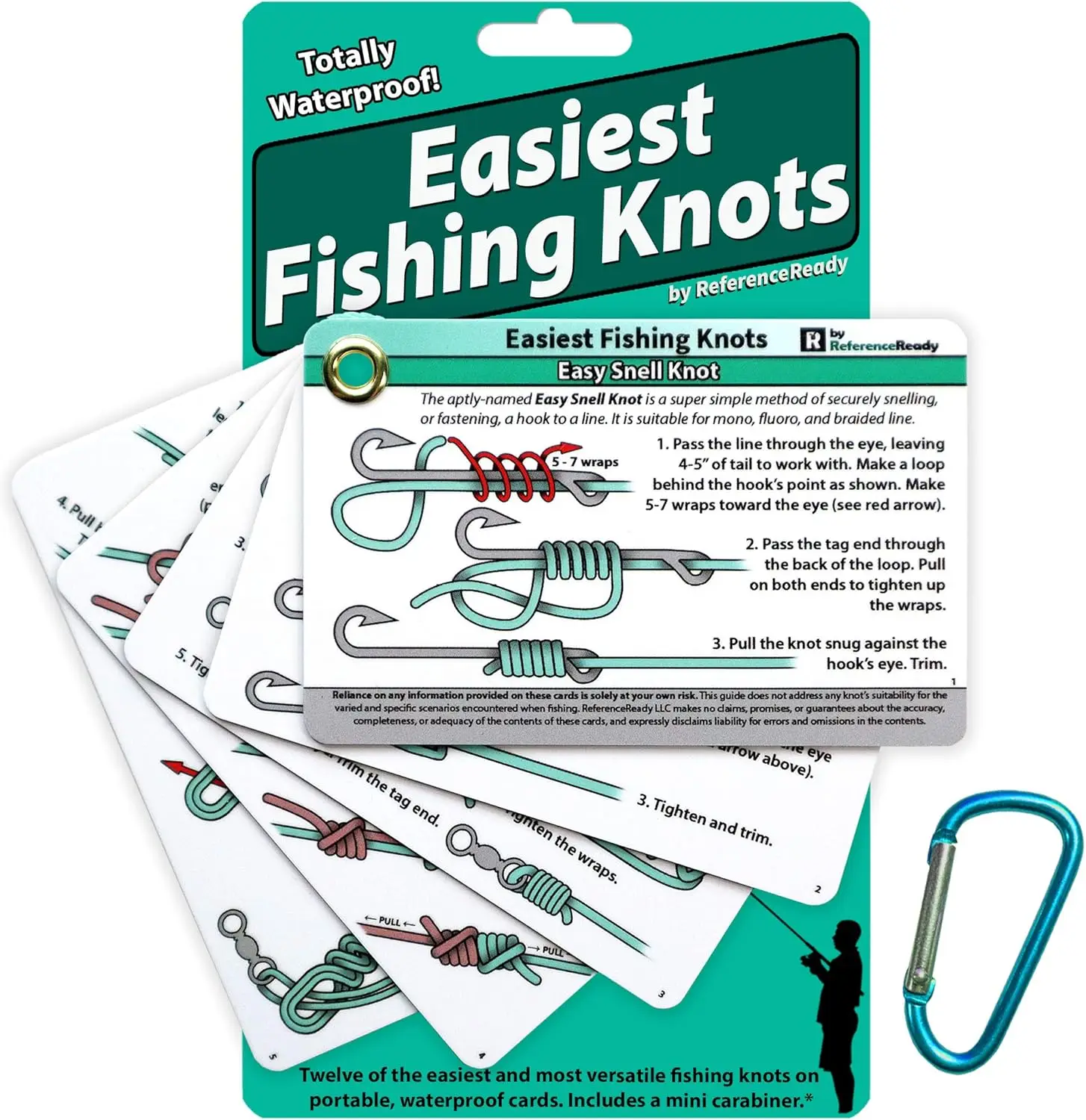 Master Fishing Fast: The Ultimate Waterproof Guide to Tying 12 Easy Knots!