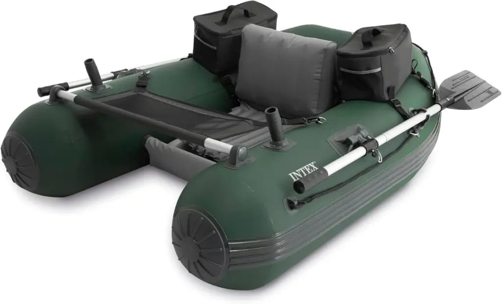 Current image: Reel in Fun: Review of the INTEX Big Catch Pro Inflatable Fishing Float Tube!