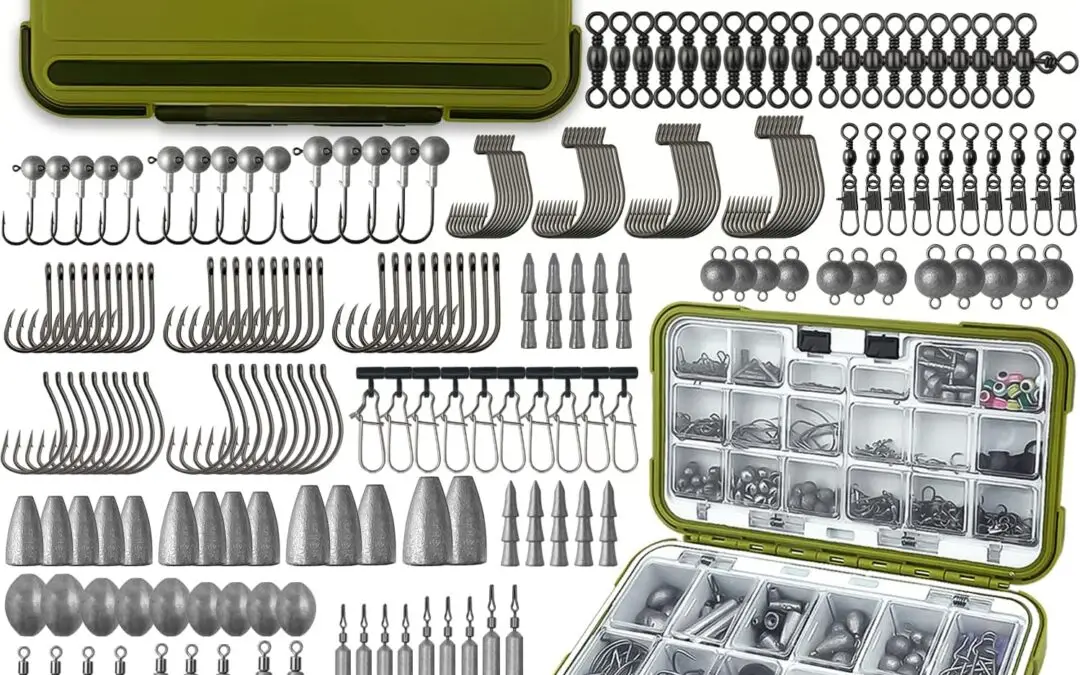 Ultimate Fishing Accessories Kit: The Perfect Tackle Box for Bass & Trout!