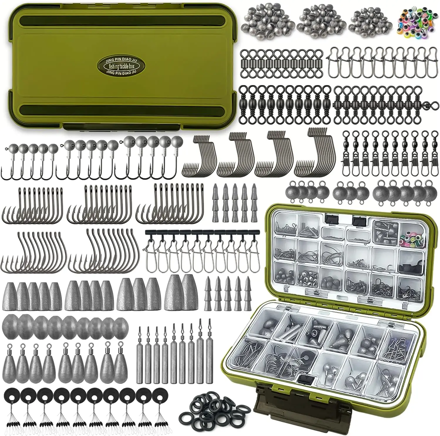Ultimate Fishing Accessories Kit: The Perfect Tackle Box for Bass & Trout!