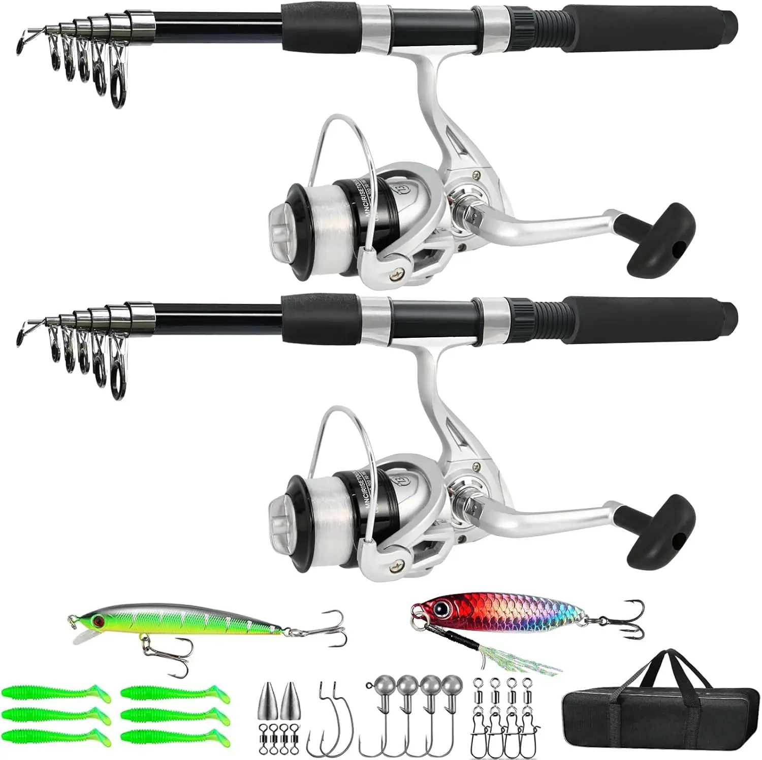 Ultimate Fishing Experience: Review of the 6.9ft Telescopic Carbon Fiber Combo